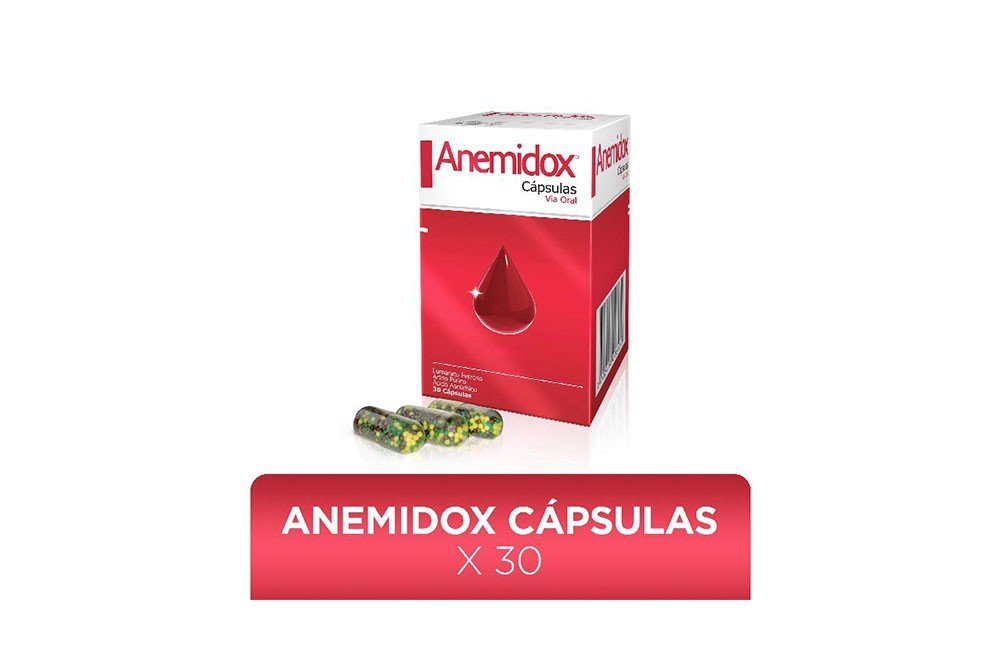 Anemidox cápsulas x30