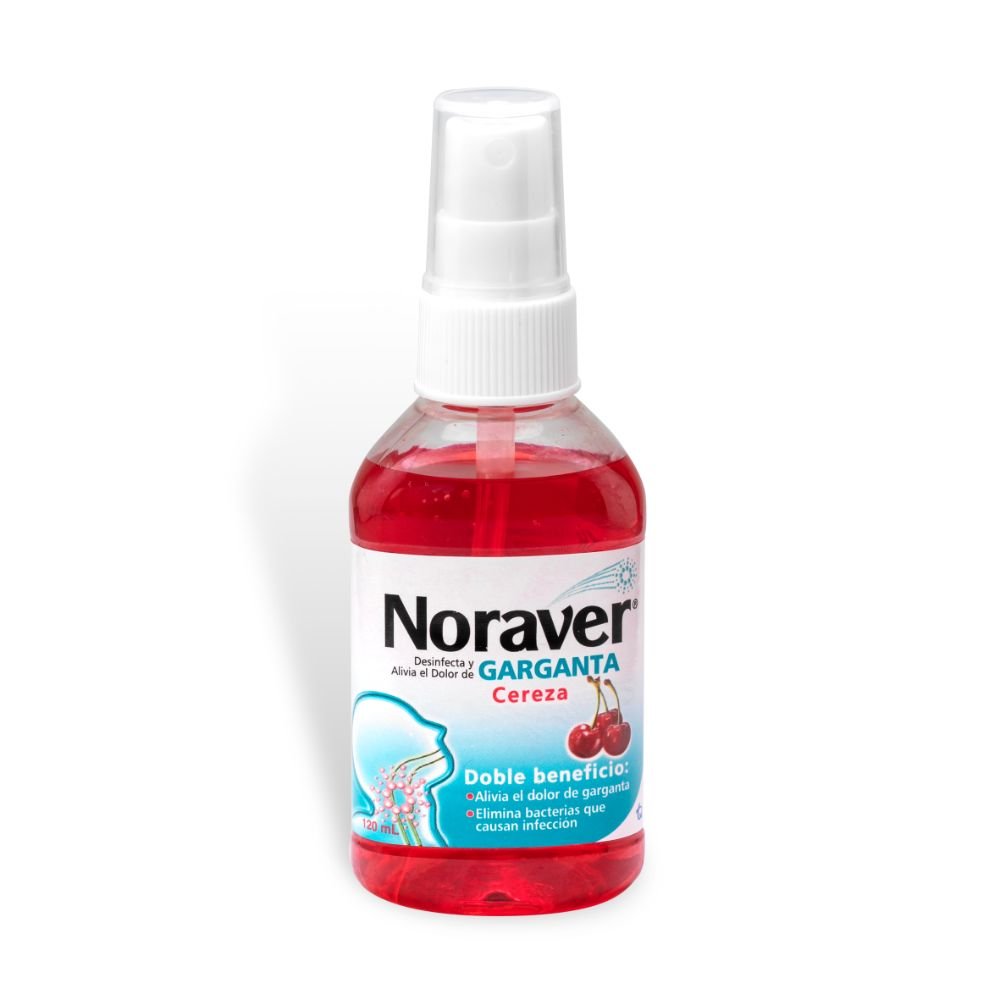 Noraver garganta cereza spray 120 mL
