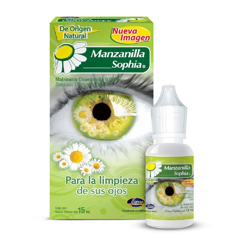 Manzanilla Sophia solución oftálmica 15 mL