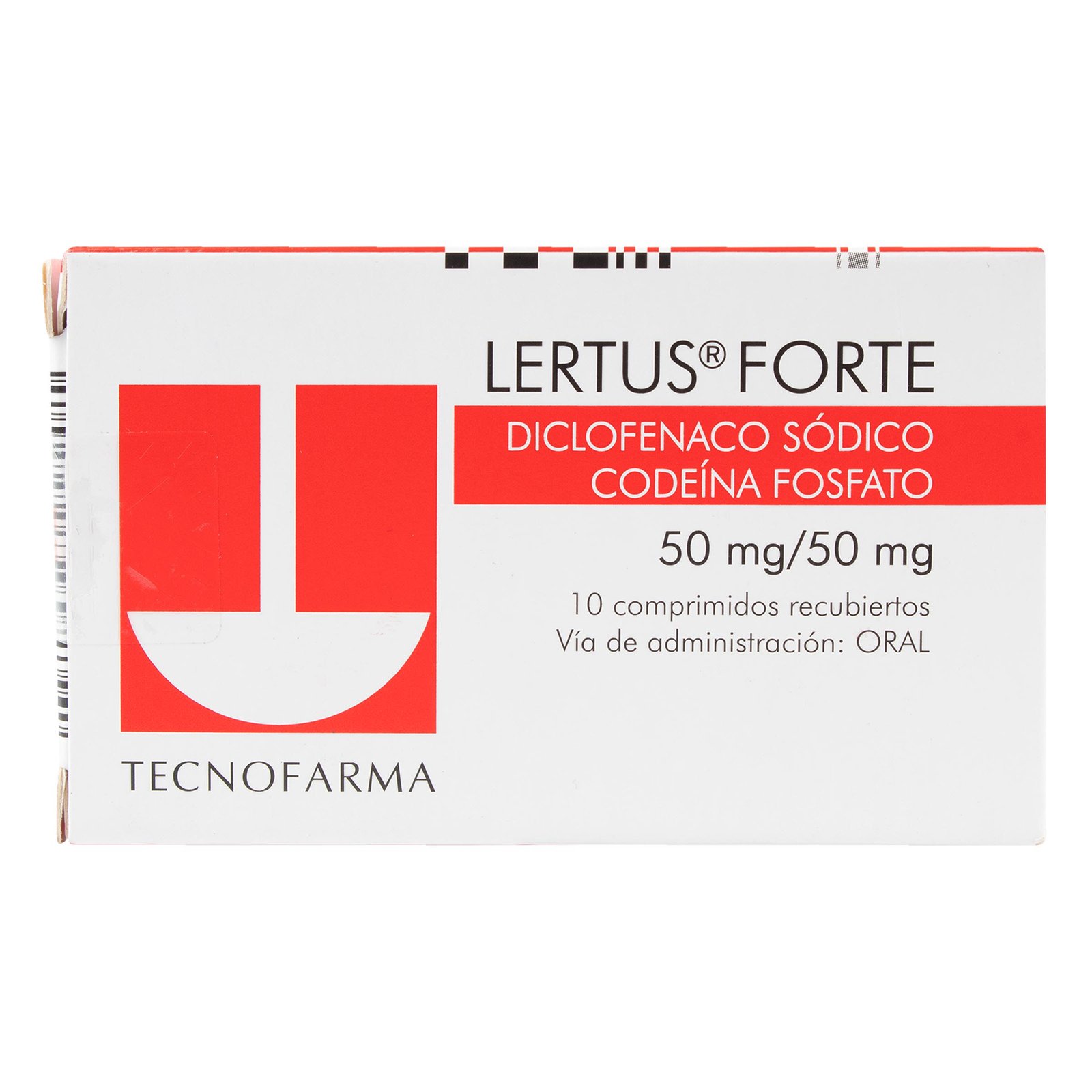 Lertus Forte 50/50 mg caja x 10