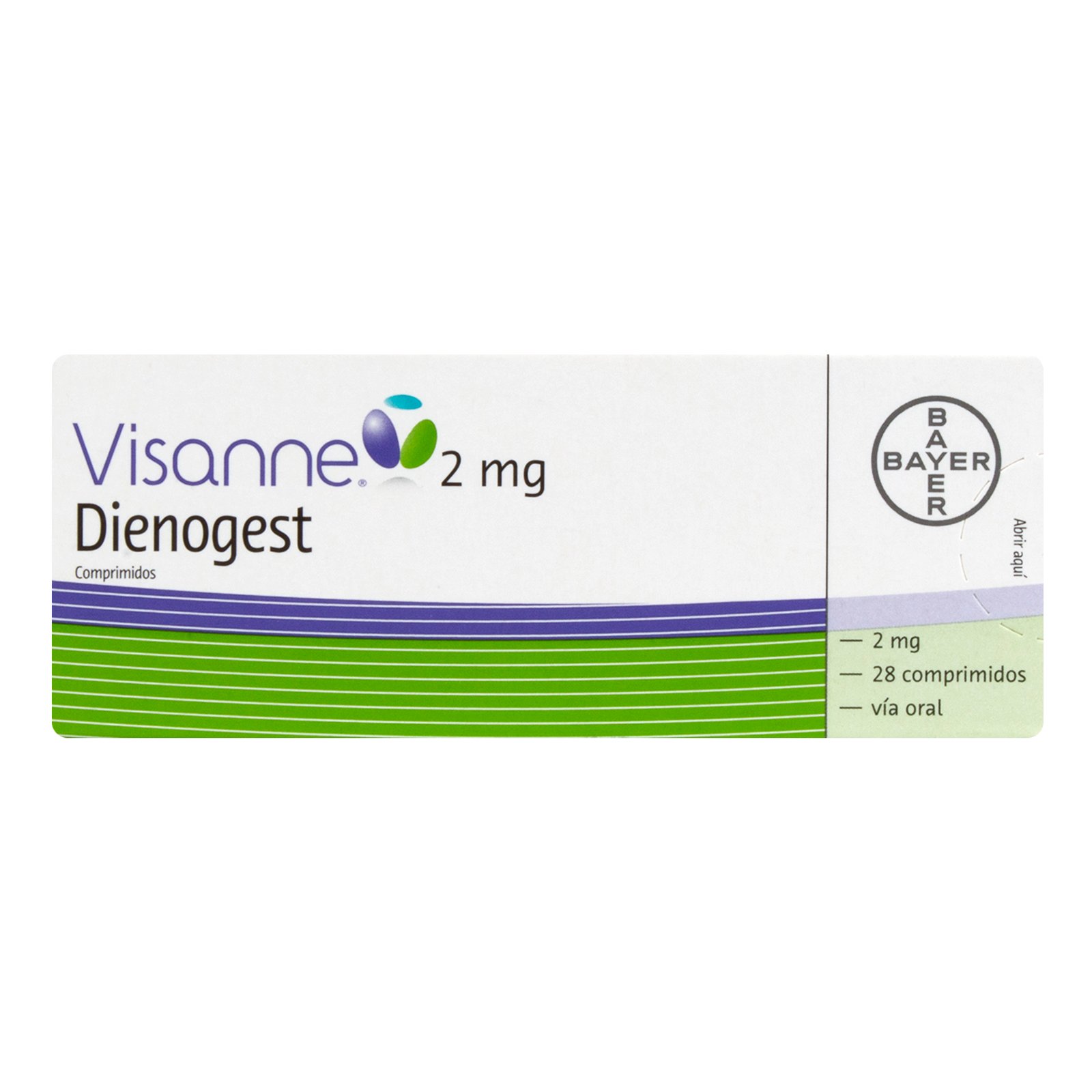 Visanne 2 mg 28 Comprimidos | Dienogest