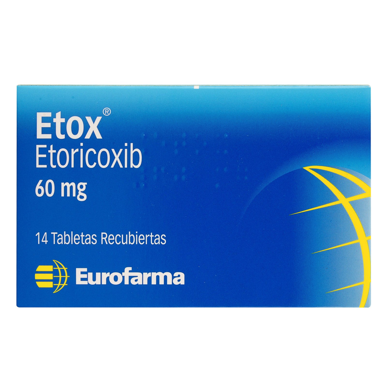 ETOX 60 MG 14 TABLETAS